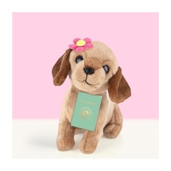 Image 1 of Studio Pets - Плюшено куче Дакел, Дейзи с цвете