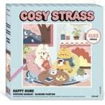 Janod Cosy Креативен комплект Диамантено рисуване с кристали Сладък дом (J09315)
