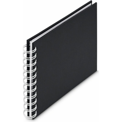 Hama "Fine Art" Spiral NewBlack 18,5x15 30 white Pages 9872