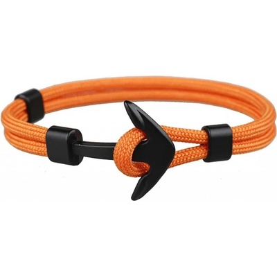 Izmael náramok Rope Anchor Oranžová KP33444
