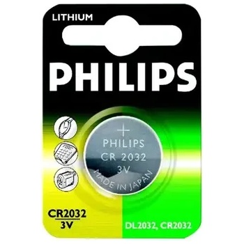 Philips литиева батерия тип копче 3.0V coin 1-blister (20.0 x 3.2) (CR2032/01B)