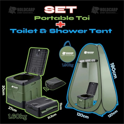 HOLDCARP Toilet & Shower Tent – Zboží Mobilmania