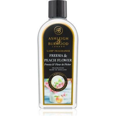Ashleigh & Burwood Lamp Fragrance Freesia & Peach Flower пълнител за каталитична лампа 500ml