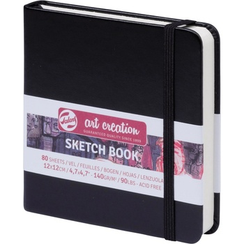 Talens Art Creation Sketchbook v pevnej väzbe Black 12 x 12