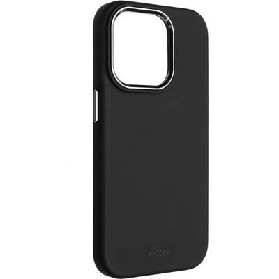 FIXED Силиконов калъф FIXED MagFlow с поддръжка на MagSafe за Samsung Galaxy S24+, черен FIXFLM2-1257-BK (FIXFLM2-1257-BK)