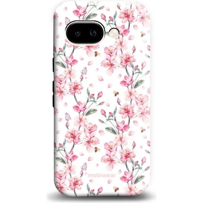 Mobiwear Elite Pro Google Pixel 9A E124E Růžové květy
