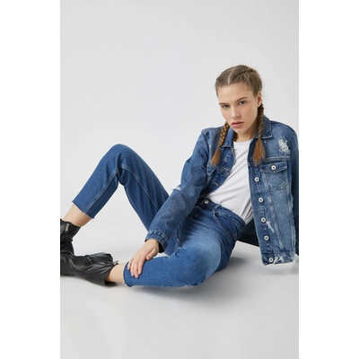 Koton Women's Medium Indigo Pants 1 Yak47578Md modrá