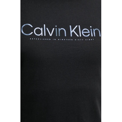 Calvin Klein Памучна тениска Calvin Klein в черно с принт K10K114162 (K10K114162)