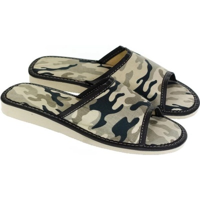 Unisex papuče ARMY zelené