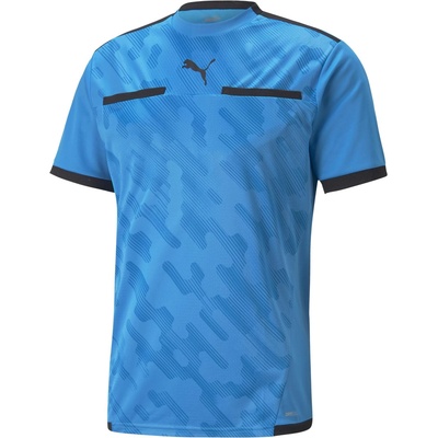 Puma pánsky dres TEAM LIGA SHIRT modrá čierna