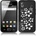 Samsung Galaxy Ace S5830 Flora Силиконов Калъф Черен + Протектор