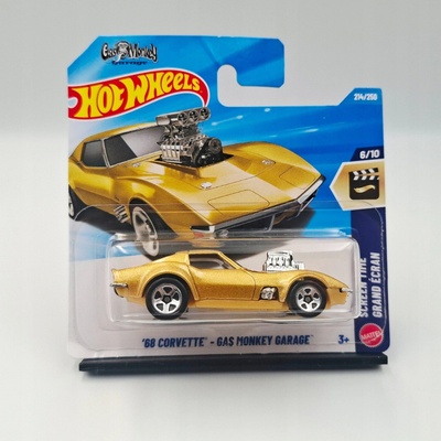 Mattel Hot Wheels '68 Corvette Gas Monkey Garage
