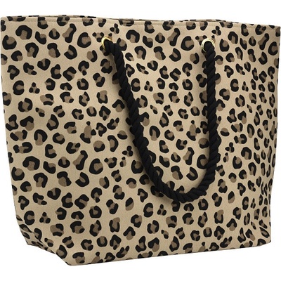 Pro beach plážová taška 50x36 cm Safari Leopard béžová