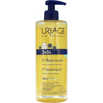 Uriage Bébé 1st Cleansing Oil vyživující čisticí olej pro děti 500 ml