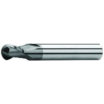 ZPS-FN Fréza kopírovací R=1/2D 5x6x54, Z2,30°, DIN 6527K, SK, AlTiN, N