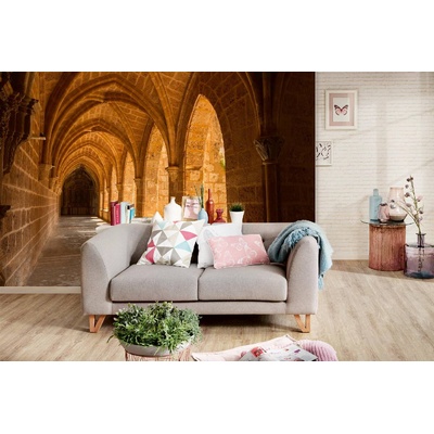 DIMEX ART Самозалепваща се флизелинова фототапета манастир пиедра 375 x 250 см