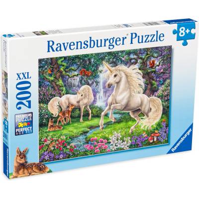 Ravensburger Пъзел Ravensburger от 200 XXL части - Мистични еднорози (12838)