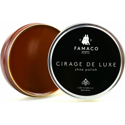 Vosk na obuv De Luxe Famaco 100 ml Hnedá