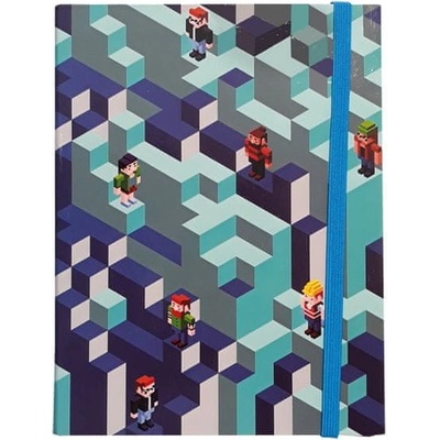 Reybag A5 Blue Pixel