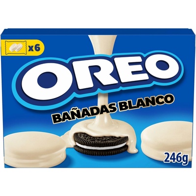 OREO Sušienky Baňadas v bielej čokoláde 246g