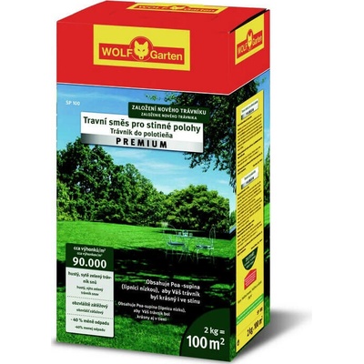 WOLF-Garten SP 100 SUPRA Premium trávníkové osivo 100 m2
