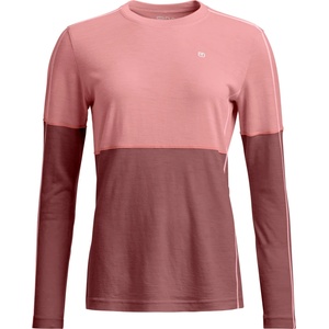 Ortovox Дамско мериносово термобельо Ortovox Women's 185 Rock'N'Wool Long Sleeve Merino base layer - Dusk Rose (115-1518-0913)