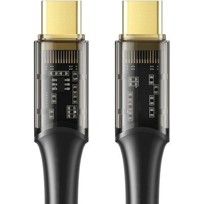 Xmart Кабел Xmart - Amber, USB-C/USB-C, 1.2 m, черен (20578)