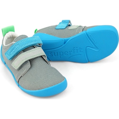 Superfit detské Barefoot tenisky Vento Hellgrun/Turkis