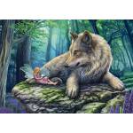 Schmidt Spiele - Puzzle The wolf and the elf - 500 piese
