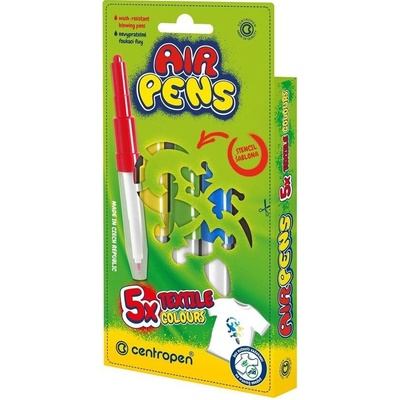 Centropen 1539/5 Air Pens Textil 5 ks