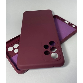 SPEUS My Choice Изчистен силиконов кейс Samsung Galaxy A52/A52S - Виненочервен (12-B2) (g15308)