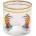 Seletti Чаша за вода TOILETPAPER HANDS WITH SNAKES 8, 5 cм, Seletti (SLT15981)