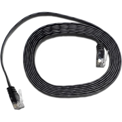 Goobay 95384 RJ45, CAT 6, U/UTP, 2m, černý