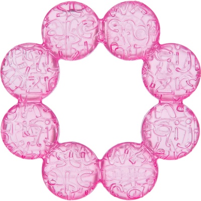 Infantino Бебешка гризалка с вода Infantino - Розова (IN206301)