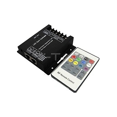 Ovladač pro LED pásek LED RGB Controller With 20 Key RF Remote Control, VT-2420