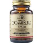 Solgar Vitamin К2, 100 mcg, 50 растителни капсули, Solgar