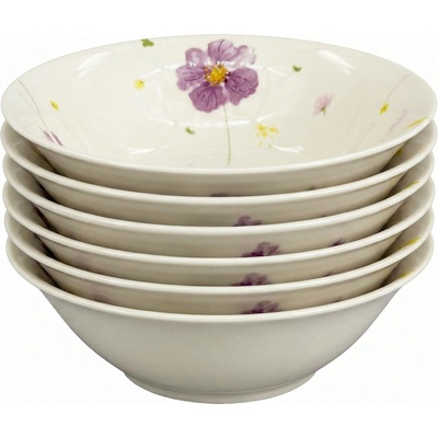 by inspire Set porcelánových misek Bella Symfonie luční kvítí 15 cm 6 ks