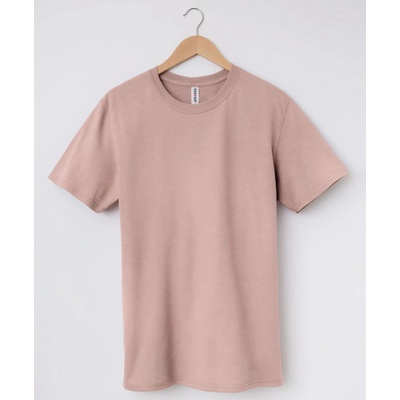 Jerzees tričko Organic 470M pánské Růžová blush