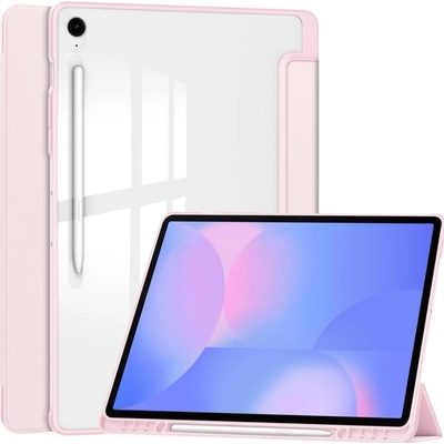 Vsechnonamobil 107620 CRYSTAL Zaklápěcí pouzdro Samsung Galaxy Tab S10 FE+ světle růžové