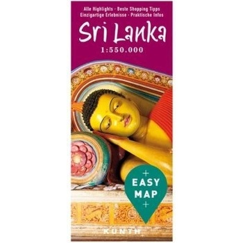 Sri Lanka Easy Map