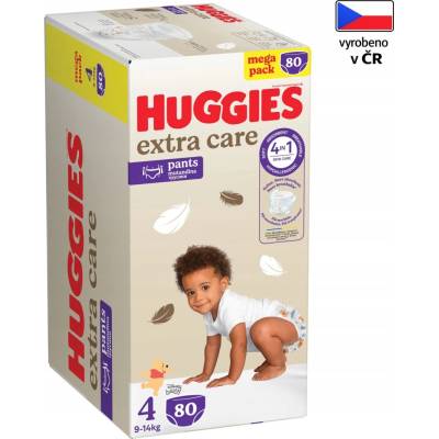 Huggies Extra Care Pants 4 80 ks