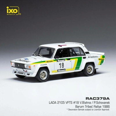 IXO Lada 2105 VFTS Barum Tríbeč Rallye 1986 18 Blahna Schovánek 1:43