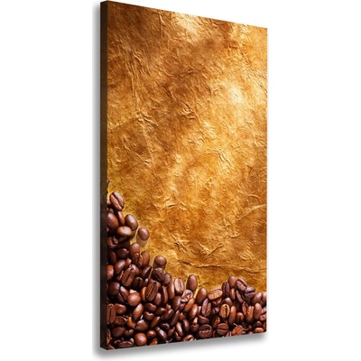 Vertikálny foto obraz na plátne do obývačky Zrnká kávy 50x100 cm