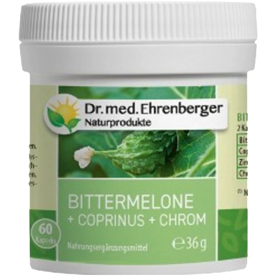 Dr. Ehrenberger Naturprodukte Горчив пъпеш - 60 капсули