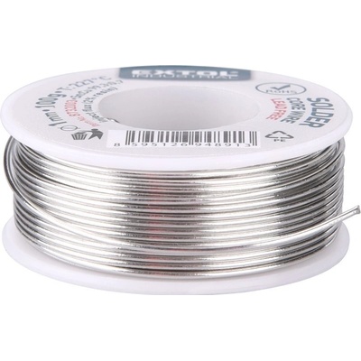 EXTOL INDUSTRIAL drôt spájkovací trubičkový Sn 99,3%/0,7% Cu, O 1mm, 100g 8732003