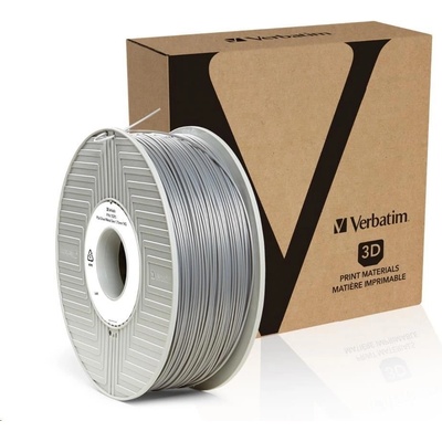 VERBATIM 3D Printer PLA 1,75mm ,335m, 1kg silver – Hledejceny.cz