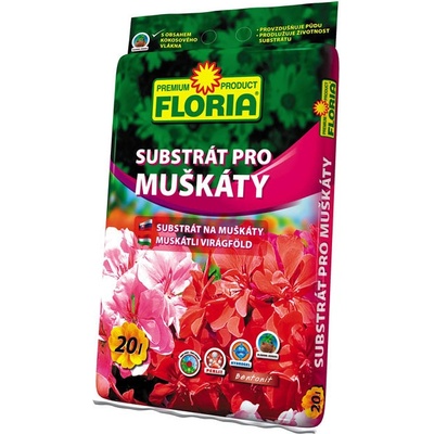 Agro CS Floria Substrát pro muškáty 20 L