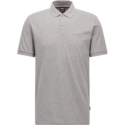 Boss Блуза с яка Boss Mens BOSS BLACK Pallas Polo Iconic Logo Embroidered Shirt - Silver 041