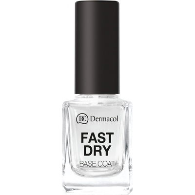 Dermacol Fast Dry Base Coat podlak pro okamžité vyhlazení povrchu nehtu 11 ml – Zboží Dáma