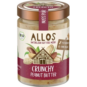 Allos Био фъстъчено масло Crunchy - 310 г